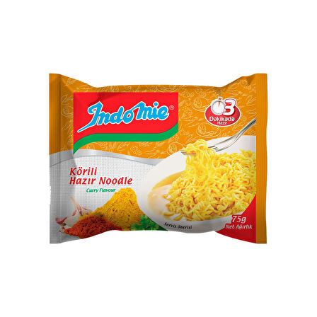 Indomie Noodle Köri 75 Gr x 12 Adet