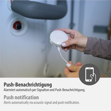 Brennenstuhl Connect Zigbee Serisi IP68 Lisanslı Smart Home 115 cm Kablolu Su Dedektörü