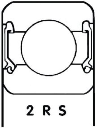 S.K.F. Rulman 608 2Rs1-C3