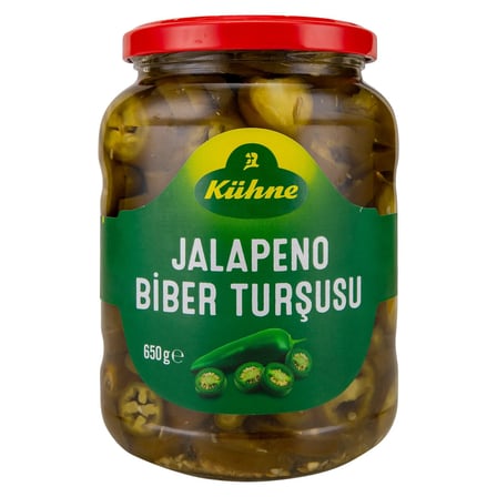 4 Adet Kühne Jalapeno Biber Turşusu