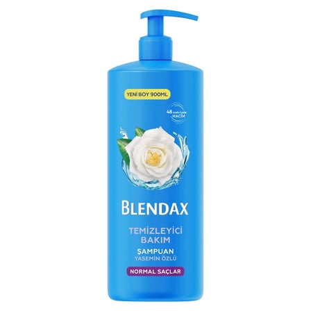 4 Adet Blendax Temizleyici Bakım Yasemin Özlü Şampuan 900 ml