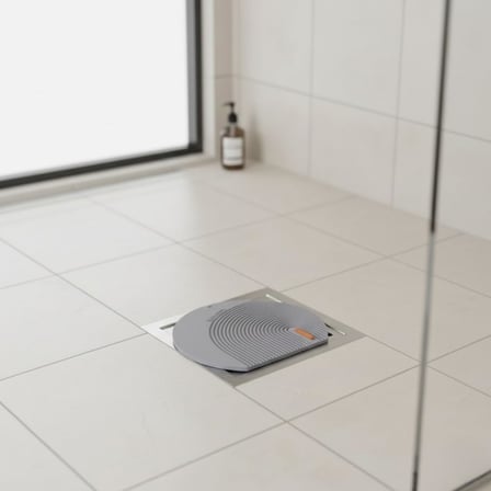 Koku Önleyici Gider Kapağı 14x14 cm – Banyo &amp; Duş Gideri İçin Silikon Koku Kesici Kapak – Koku, Haşere ve Geri Akışı Önler