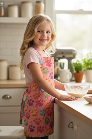 Çocuk Mutfak Önlüğü, Etkinlik Önlüğü 4-12 yaş Aktivite Önlüğü