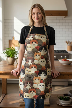 Unisex Mutfak Önlüğü Aşçı önlüğü