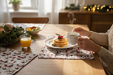 2'li Yeni Yıl Amerikan Servis, Yıl başı Amerikan sevis,noel baba,çam ağacı
