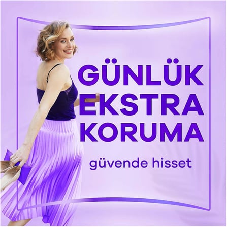 Orkid Extra Koruma Günlük Ped Extra Uzun 40 Adet Ped