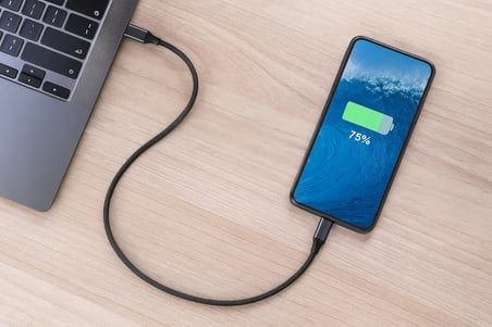 Type-C to Type-C Kablo 30 cm – 60W Hızlı Şarj ve 5Gbps Veri Aktarımı | Dayanıklı Örgü Kaplama, Telefon, Tablet ve Laptop Uyumlu