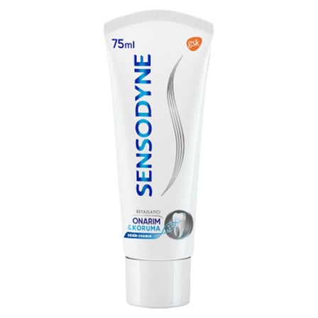 4 Adet Sensodyne Onarım ve Koruma Beyazlatıcı Diş Macunu