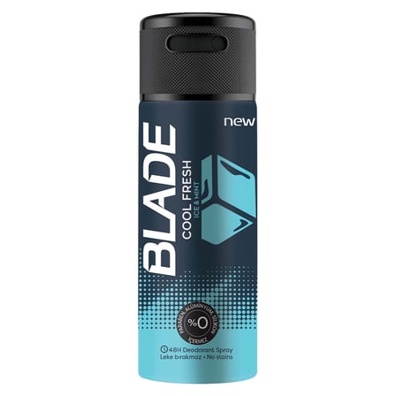 4 Adet Blade Deo Cool Fresh 150 ml