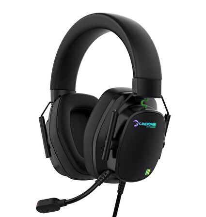 GAMEPOWER KAI TITANIUM Siyah 7.1 RGB GAMING KULAKLIK