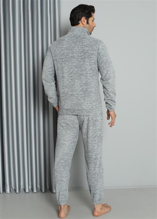 Modi WelSoft Polar Fermuarlı Erkek Pijama Takımı 6840
