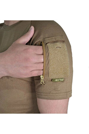 Belderan Kısa Kollu Taktik Tişört Nano