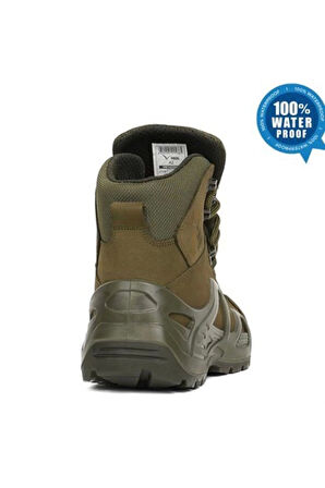 1492 Waterproof Kısa Haki Sugeçirmez Askeri Bot