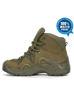 1492 Waterproof Kısa Haki Sugeçirmez Askeri Bot