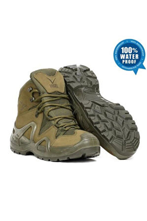 1492 Waterproof Kısa Haki Sugeçirmez Askeri Bot