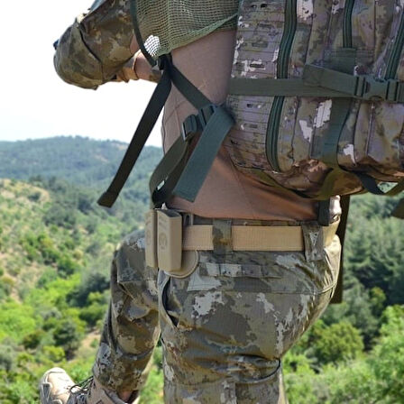 8 Cepli Askeri Kamuflaj Taktik Pantolon, Kamuflaj Desenli BamsıPantolon