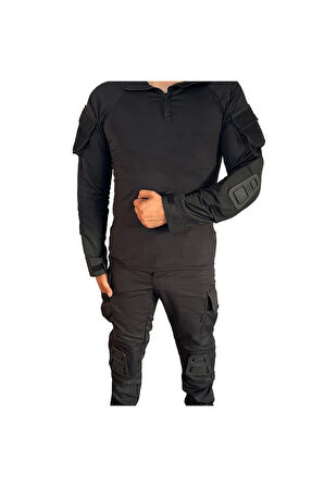 Taktik Takım (Dizlik ve Dirseklik Korumalı)