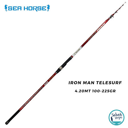 Sea Horse Iron Man 4.20mt 100-225gr Teleskopik Surf Kamış