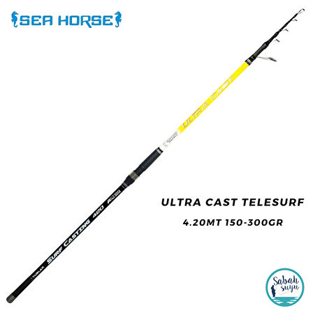 Sea Horse Ultra Cast Surf 4.20mt 150-300gr Teleskopik Surf Kamış
