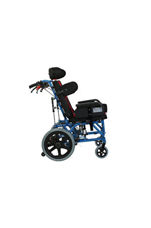 GOLFİ 16C G458C Pediatrik Çocuk Tekerlekli Sandalye - Çocuklar İçin Tekerlekli Sandalye Minder Hediyeli