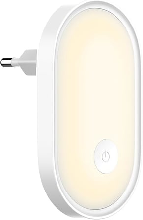 Tsmart Sensörlü LED Gece Lambası Prize Takılan Otomatik Karanlık Sensörlü Gece Işığı Bebek Odası Koridor Yatak Odası TS-N24