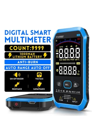 S1 DIJITAL MULTIMETRE OTOMATIK ÖLÇÜM 9999 TRMS SAYIMI
