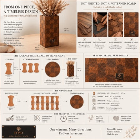 Paso Home Collection Dekoratif Vazo