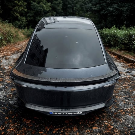 TESLA MODEL Y JUNİPER Pro Version Blow Parlak Karbon Fiber Görünüm Spoiler