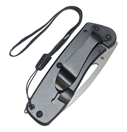 Taktik Çakı Küçük Paslanmaz Çelik Ahşap Sap 15 Cm