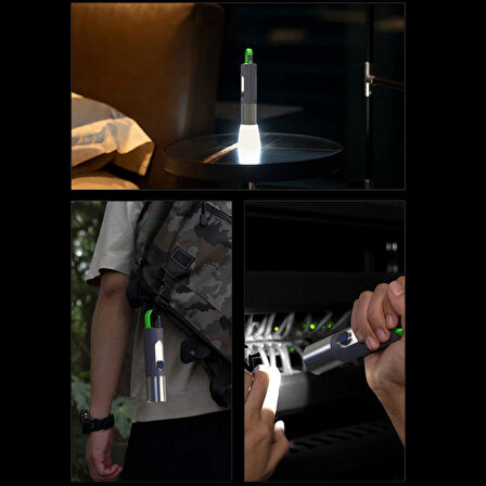 TYPE-C GİRİŞLİ 750 Lümen Şarjlı Kamp Lambası Wt-298