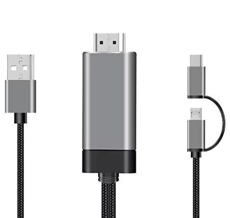 Skygo ZR775 Ld36 3 İn 1 Usb To Hdtv Cable Görüntü Aktarıcı