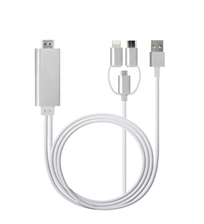 ZR778 L6-M3M Lightning Micro Type-C Hdtv Kablo