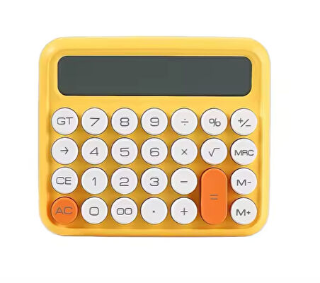 ZR740 Jn-800 Junno Sarı Hesap Makinesi