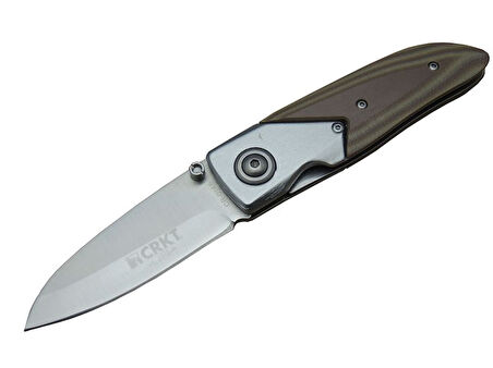 CRKT CR 0145 Kamp Çakı 18 cm - Ahşap Saplı, Kılıflı, Kutulu