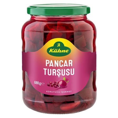 5 Adet Kühne Pancar Turşusu 680 G