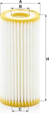 MANN-FILTER HU 6013 z Yağ Filtresi (VW Group)