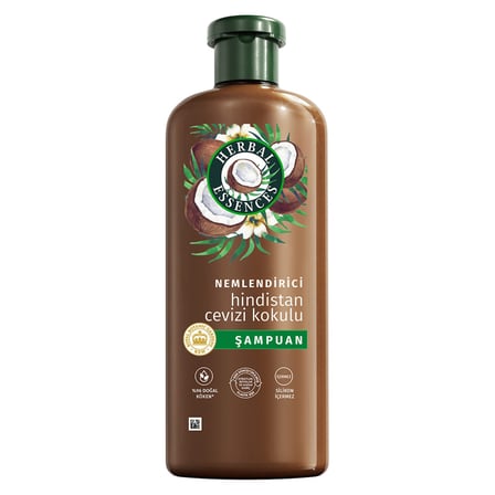 3 Adet Herbal Essences Nemlendirici Hindistan Ceviz Kokulu Şampuan 350 Ml
