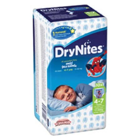 5 Adet Huggies Drynites Emici Gece Külodu Erkek 4-7 Yaş 10'Lu