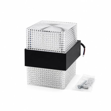 Lunaev IP66 50.000 Saat LED Ömrü 10W İnci LED Aplik Duvar Lambası Ars - 348956