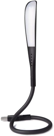 3 Mod Seviyeli Dokunmatik USB LED Masa Lambası, 14 LED Beyaz Işık, Ayarlanabilir Parlaklık, Kitap Okuma Lambası, Çalışma Masası Ofis Lambası, PC, Laptop Uyumlu, Gece Lambası