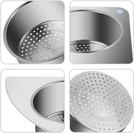 Kuğu Tasarımlı Paslanmaz Lavabo Drenaj Sepeti