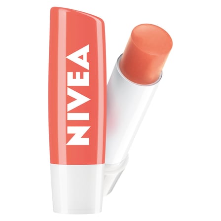 5 Adet NIVEA Şeftali Renkli Nemlendirici Dudak Bakım Kremi ve Parlatıcısı 4.8 G