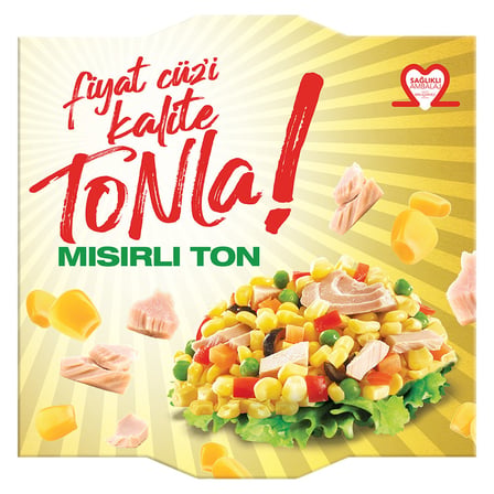 5 Adet Dardanel Kalite Tonla Mısırlı Ton
