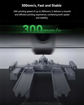 Creality Ender Fast PLA Filament 1,75mm, 3D Yazıcı Filamenti 300mm/s'ye kadar Yüksek Hız, Geri Dönüştürülebilir Karton Makara, Çoğu FDM 3D Yazıcıya Uygun - 1kg (2,2lb) Turuncu