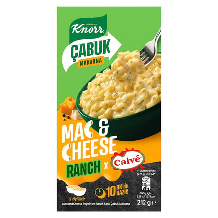 5 Adet Knorr Ranch Mac & Cheese