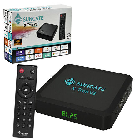 SUNGATE X-TRON V2 Android Tv Box 2+16GB