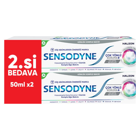 4 Adet Sensodyne Çok Yönlü Koruma Diş Macunu