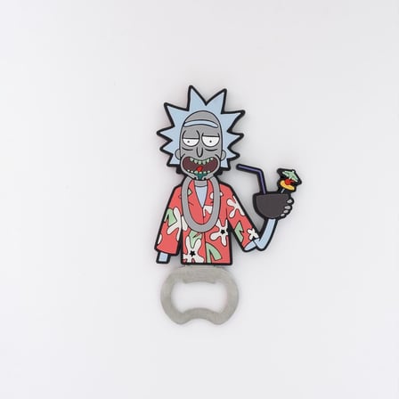 Rick and Morty - Rick Collectible Lisanslı Manyetik Şişe Açacağı