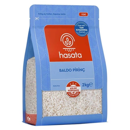 2 Adet Hasata Gönen Baldo Pirinç 2 Kg