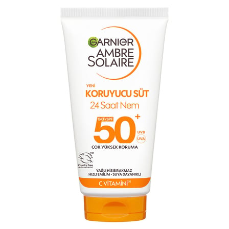 4 Adet Garnier Ambre Solaire SPF50 Nemlendirici Losyon